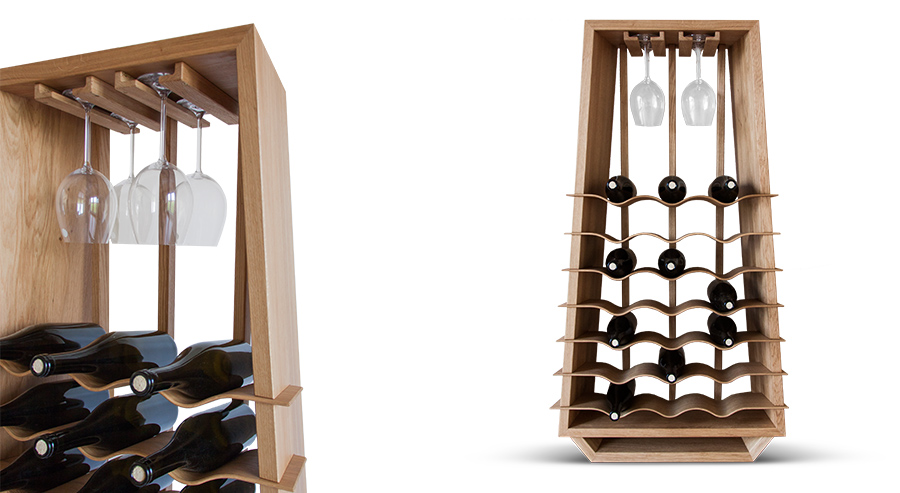 Wine rack Wave | OWN STUDIO